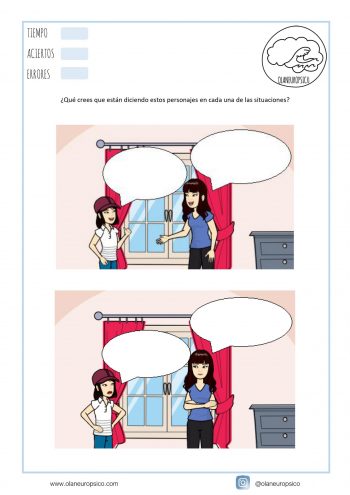 ¿Qué están diciendo estos personajes? – Casa