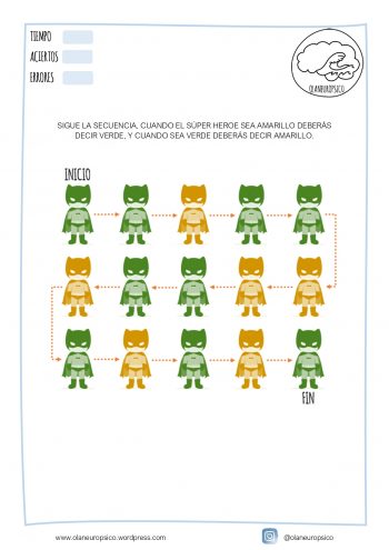 Súper héroes de colores