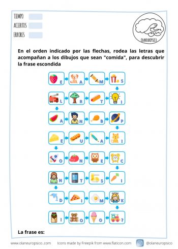 Frase Secreta Comida