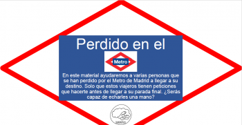 Perdido en el metro de Madrid